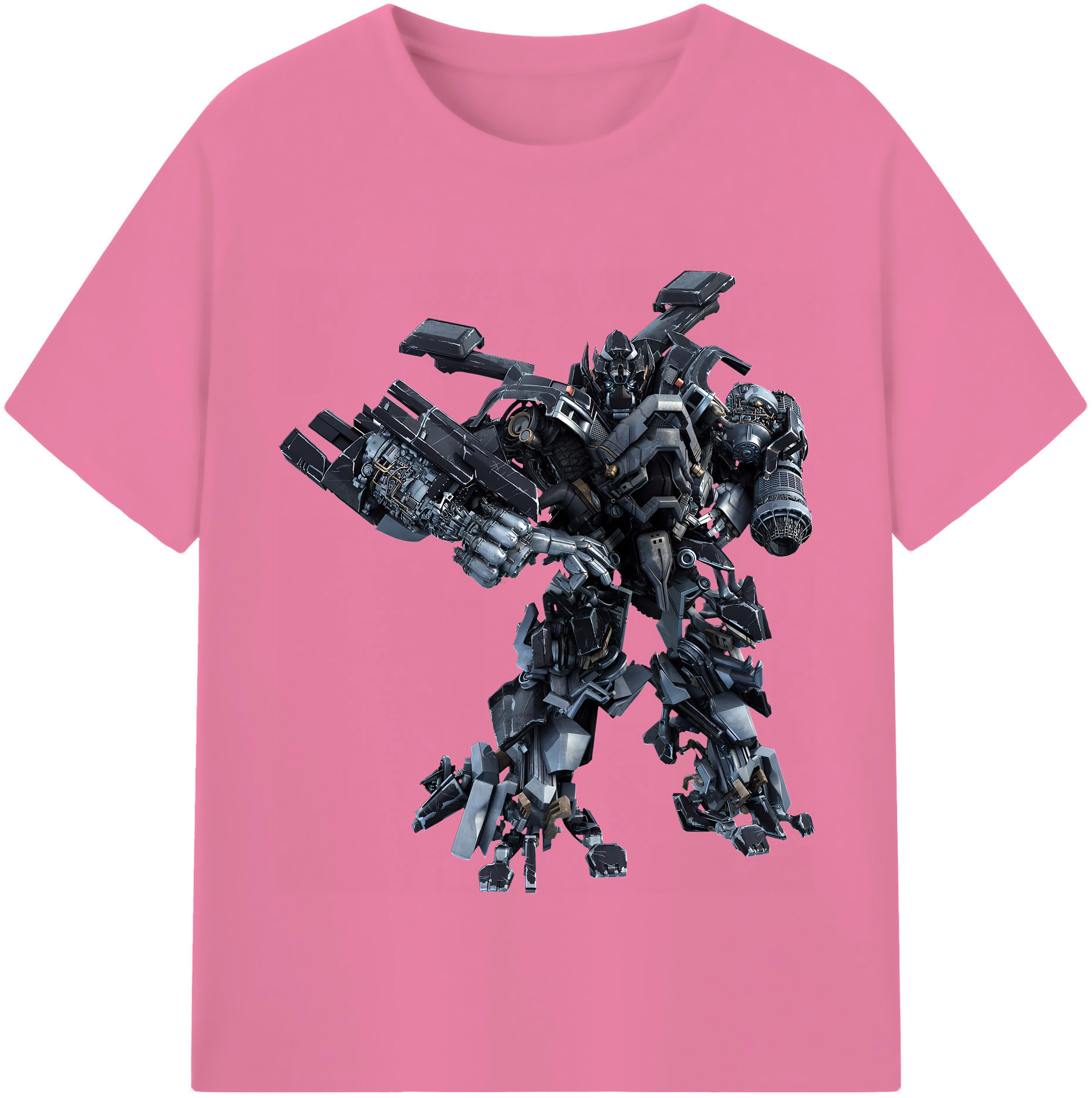 （画像用） Transformers トランスフォーマー 綿100％半袖Tシャツ（フロントプリント）